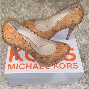 Michael Kors Cork Heels